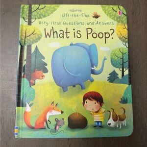 "What is Poop" Lift-the-Flap Board Book